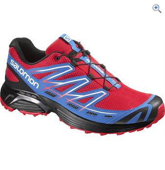 Salomon Wings Flyte Trail Running Shoe - Size: 8 - Colour: Red And Black